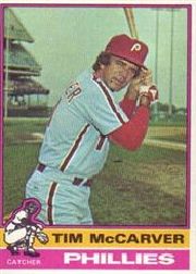 1976 Topps Baseball Cards      502     Tim McCarver